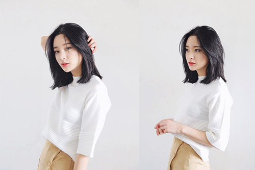 Cách phối đồ cho nữ tóc ngắn chuẩn style nữ tính Hàn Quốc